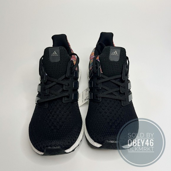 Adidas Ultraboost DNA Core Black Metallic Running Shoes  FZ3807 Size 8.5